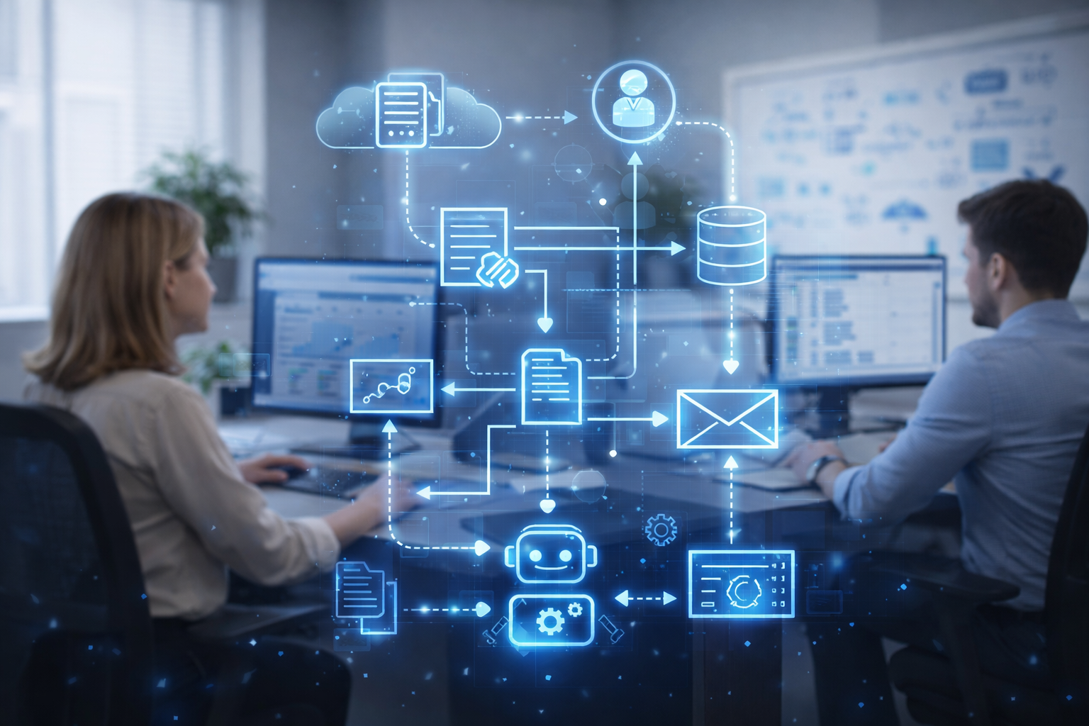 Automatización de procesos y uso práctico de inteligencia artificial