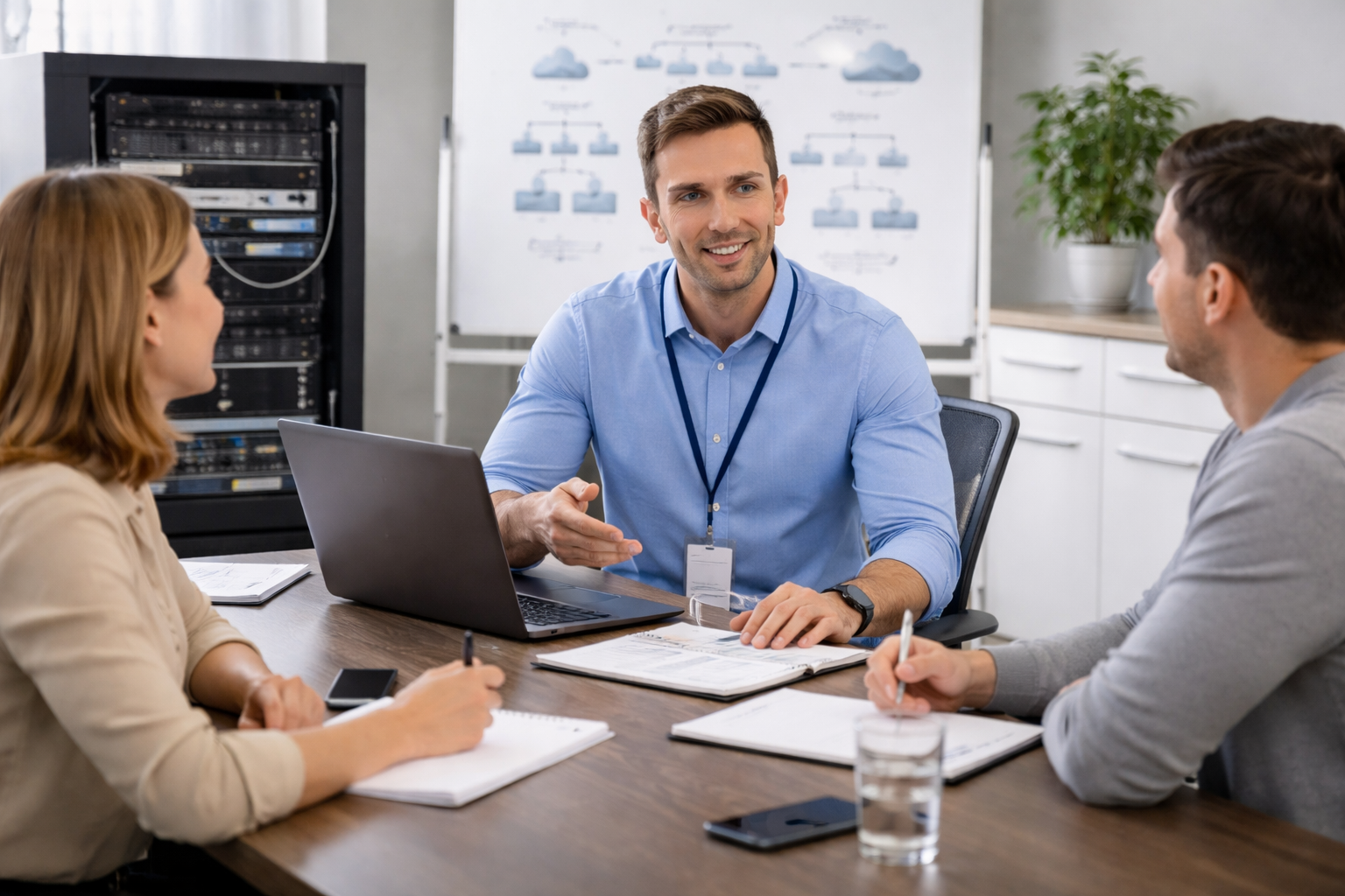 Migraciones y coordinación técnica empresarial